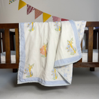 Mulmul 5-Pc Cot Bedding Set (Dohar) - Koala