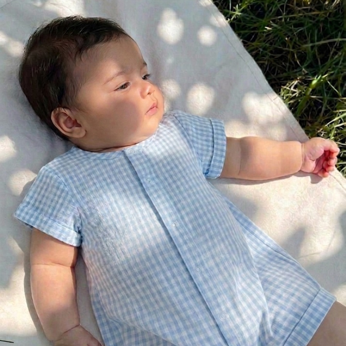 Muslin Baby Romper Suit