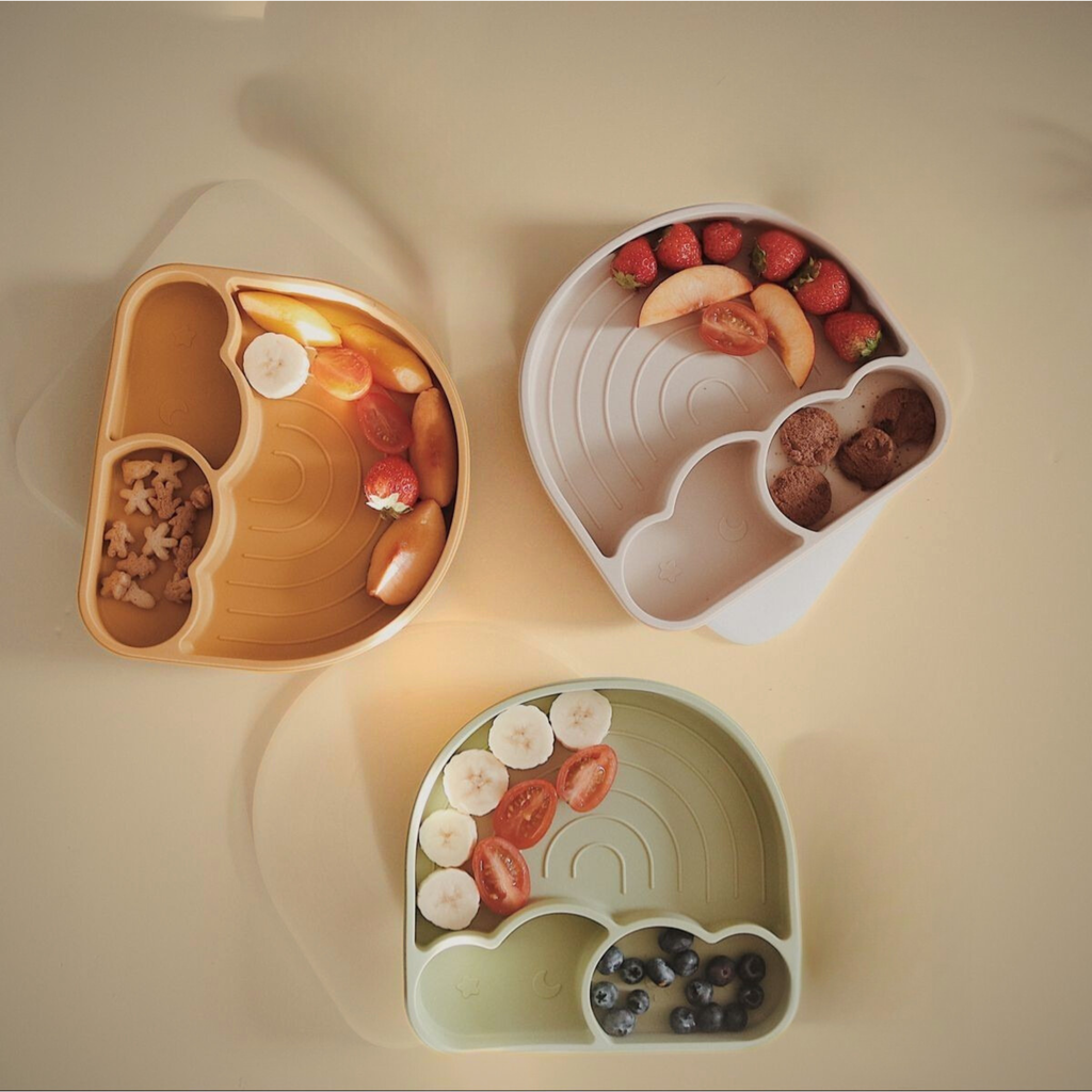 Silicone Rainbow Plate