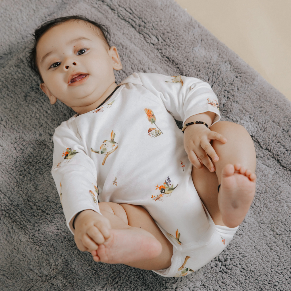 Organic Cotton Long Sleeve Bodysuit (Pack of 2)