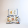 Mulmul 5-Pc Cot Bedding Set (Dohar) - Koala