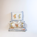 Mulmul 5-Pc Cot Bedding Set (Dohar) - Koala