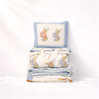Mulmul 5-Pc Cot Bedding Set (Quilt) - Koala