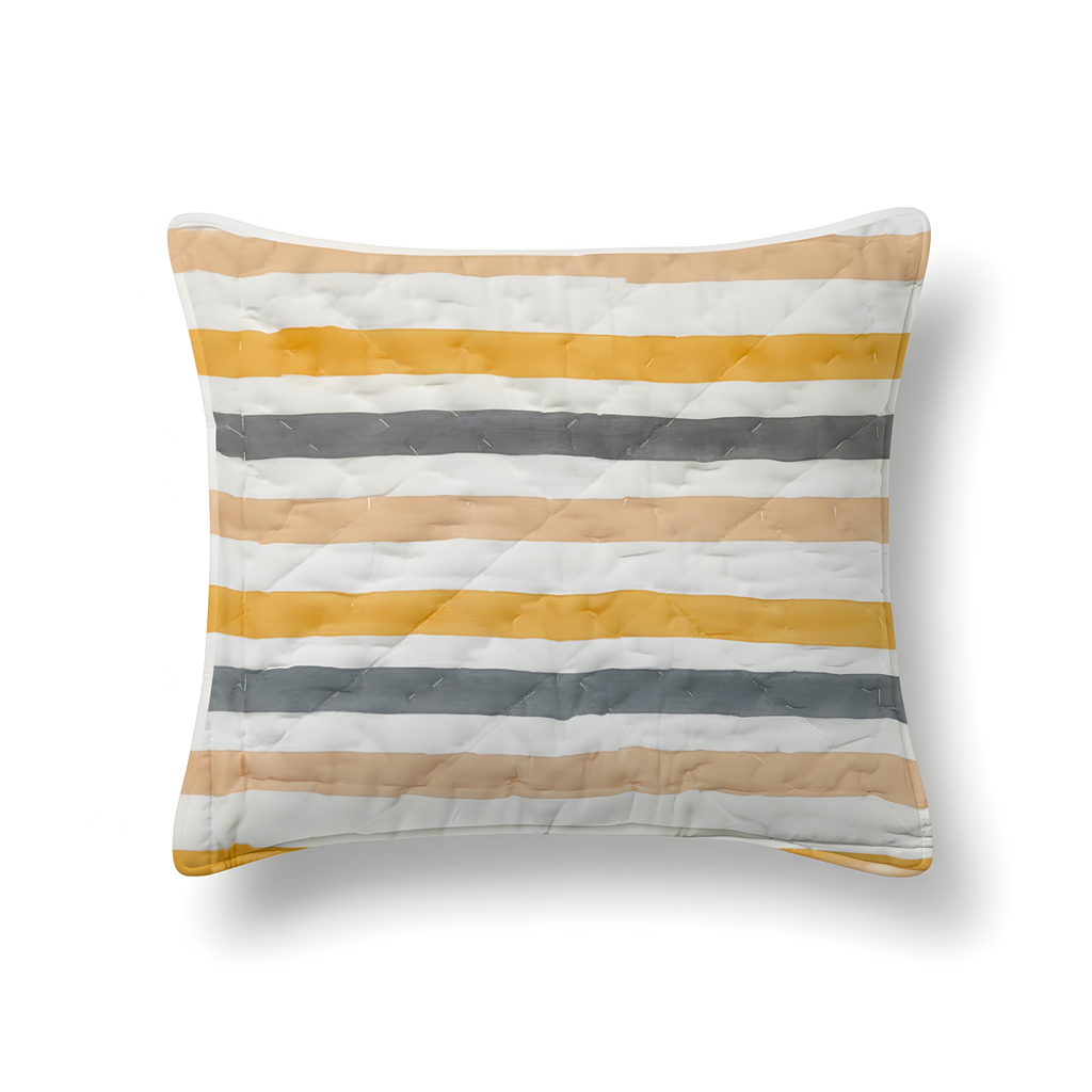 3-Pc Pillow & Bolster Set - Soft Rainbow