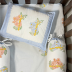 Mulmul 5-Pc Cot Bedding Set (Dohar) - Koala