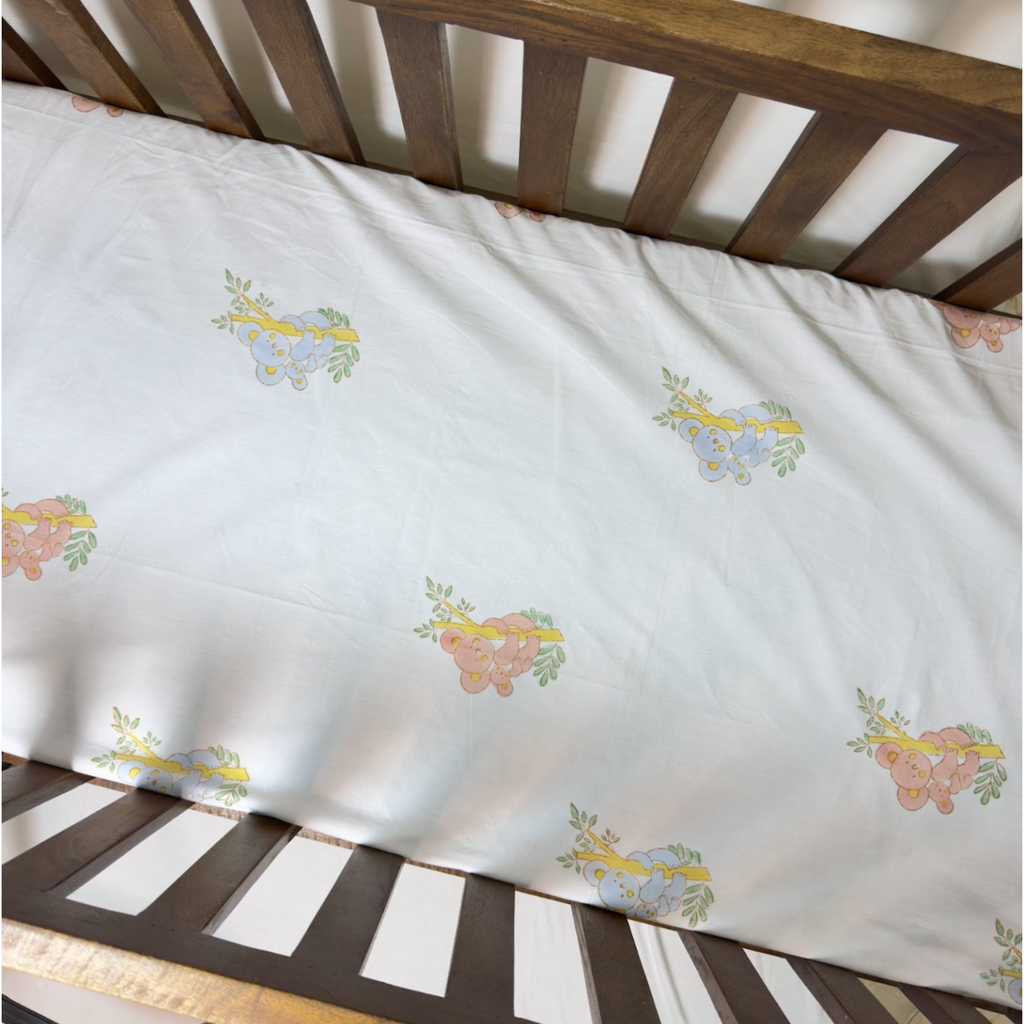 Organic Cotton 4-Pc Mini Cot Set - Koala
