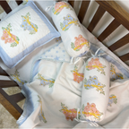 Mulmul 5-Pc Cot Bedding Set (Dohar) - Koala