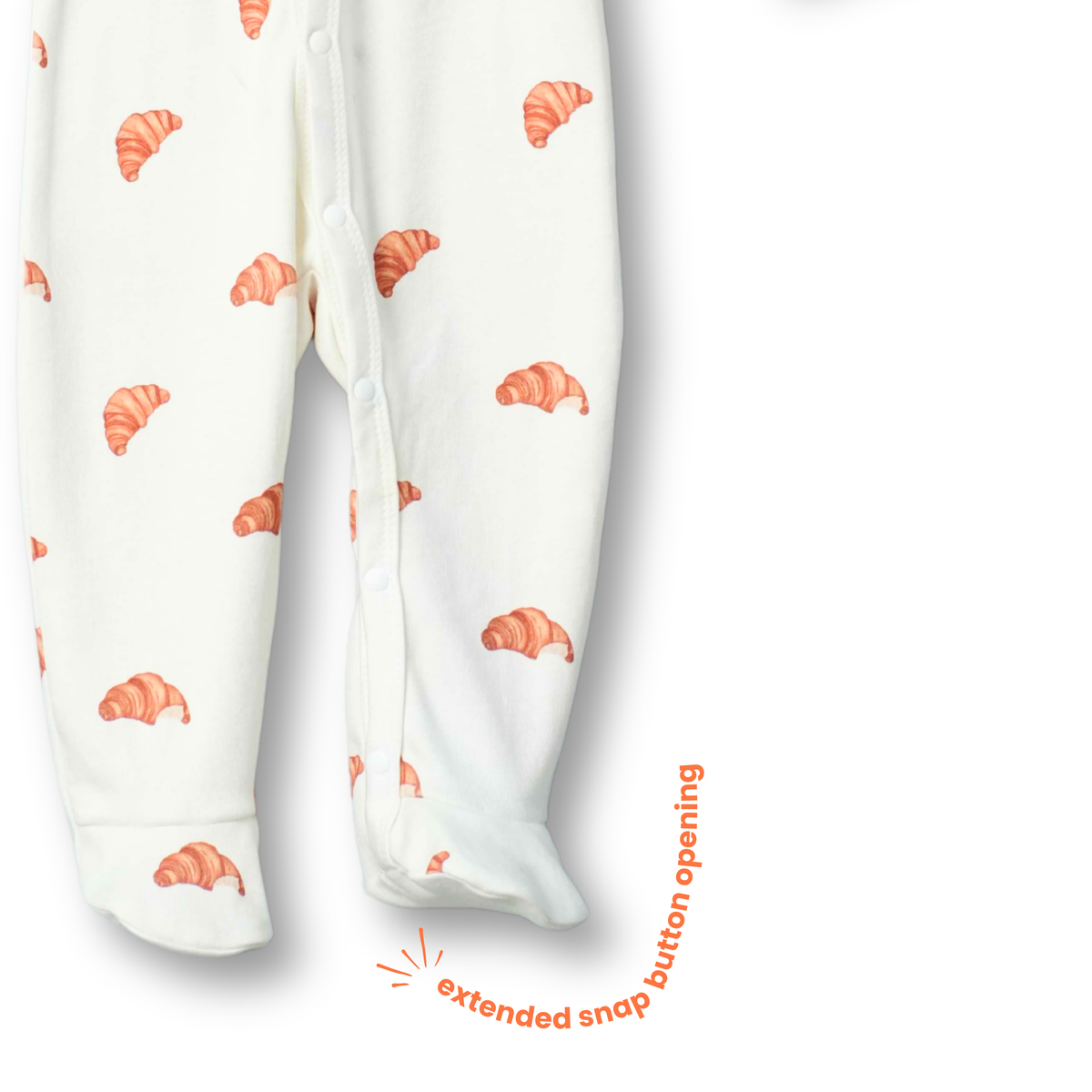 Organic Cotton Footed Onesie (Pack of 2)
