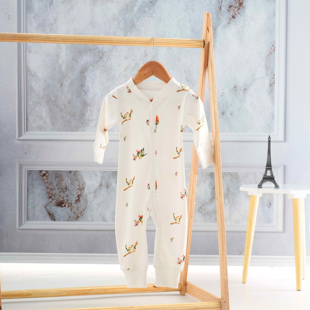 Organic Cotton Classic Romper - Nature's Melody