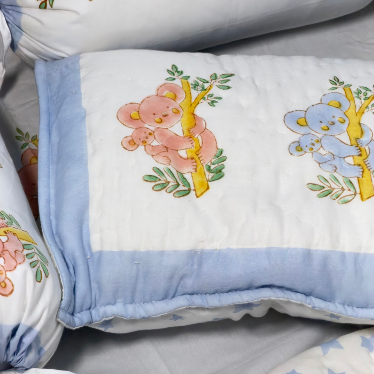 3-Pc Pillow & Bolster Set - Koala