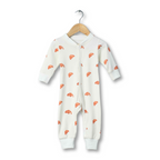 Organic Cotton Classic Romper - Croissant Candy
