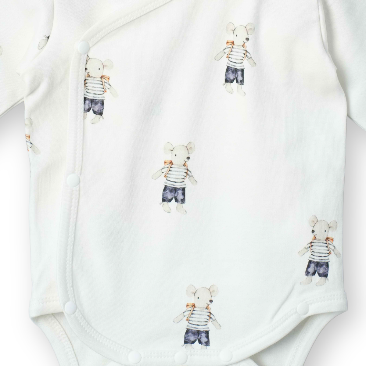Organic Cotton Kimono Romper (Pack of 2)