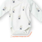 Organic Cotton Kimono Romper (Pack of 2)