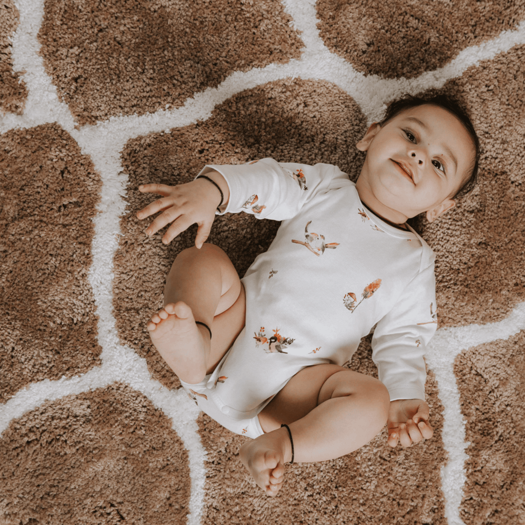 Organic Cotton Long Sleeve Bodysuit (Pack of 2)