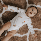 Organic Cotton Long Sleeve Bodysuit - Nature's Melody