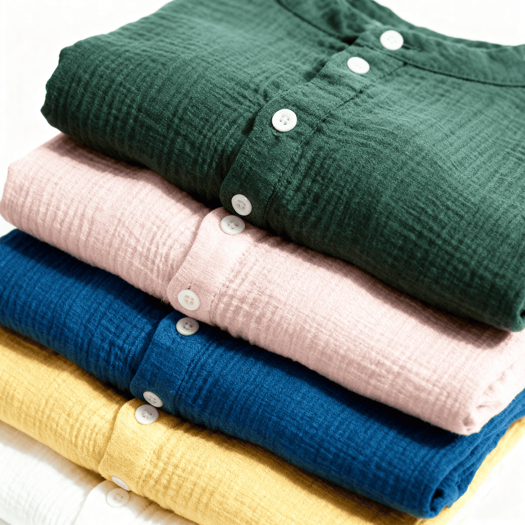 Muslin Mandarin Shirt