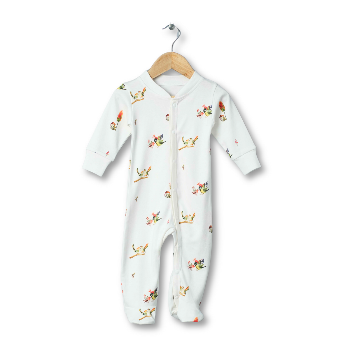 Organic Cotton Footed Onesie (Pack of 2)