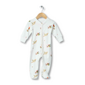 Organic Cotton Footed Onesie - Nature's Melody