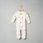 Organic Cotton Footed Onesie - Nature's Melody