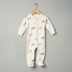 Organic Cotton Footed Onesie - Nature's Melody