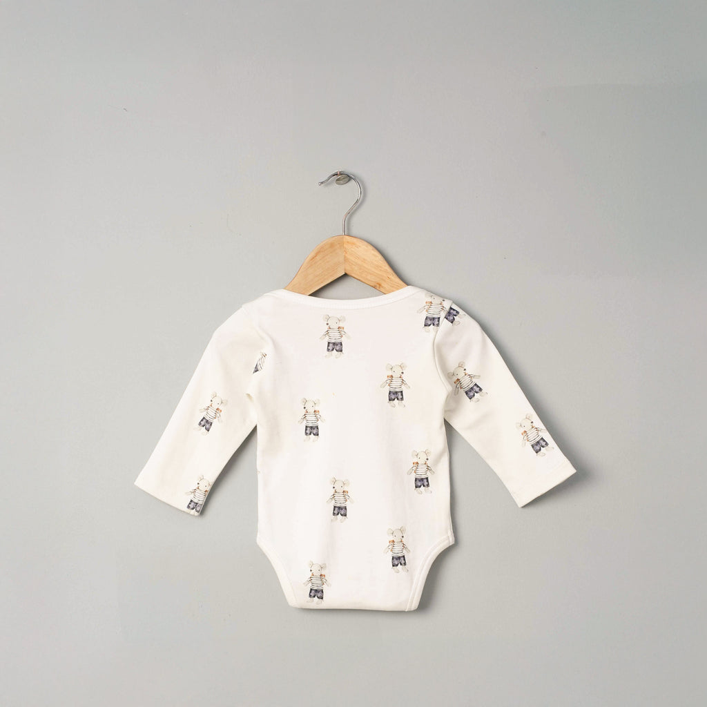 Organic Cotton Long Sleeve Bodysuit (Pack of 2)