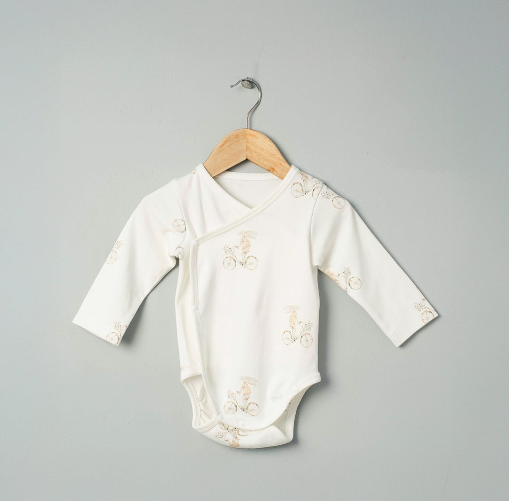 Organic Cotton Kimono Romper (Pack of 2)