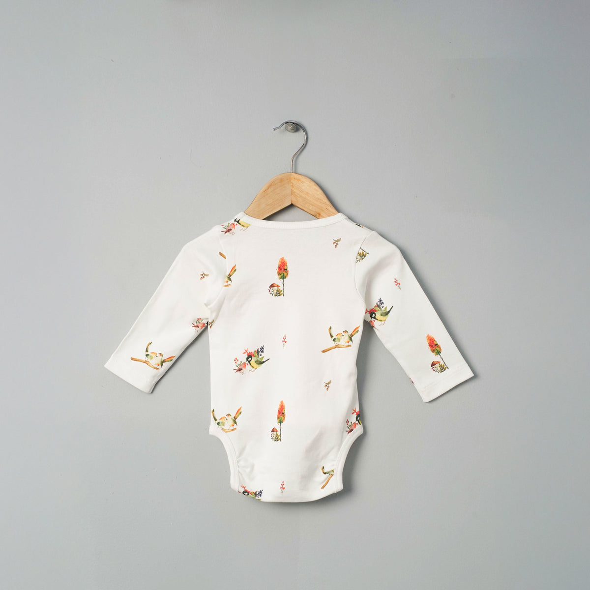 Organic Cotton Kimono Romper - Nature's Melody