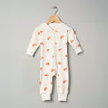 Organic Cotton Classic Romper - Croissant Candy