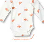 Organic Cotton Long Sleeve Bodysuit (Pack of 2)