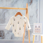 Organic Cotton Long Sleeve Bodysuit - Ratatouille