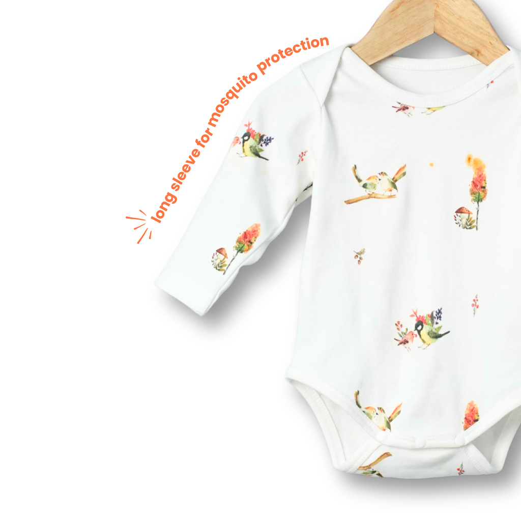 Organic Cotton Long Sleeve Bodysuit (Pack of 2)